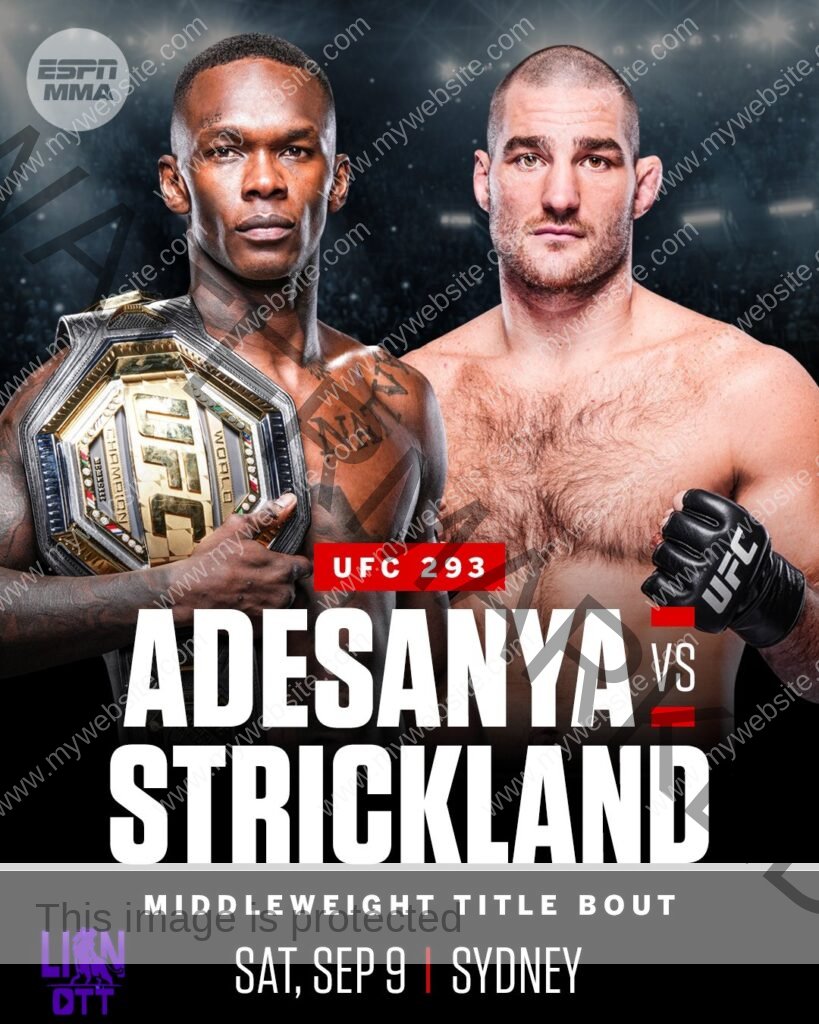 UFC 293 Preview: Adesanya vs. Strickland Event